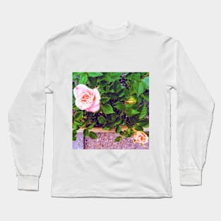 Pink Roses Long Sleeve T-Shirt